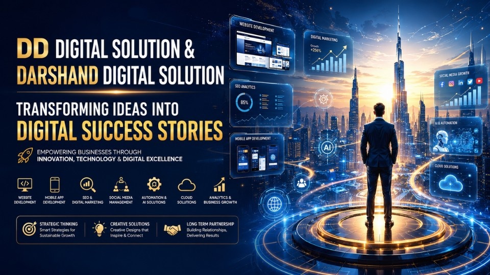 DD Digital Solution & Darshand Digital Solution: Transforming Ideas into Digital Success Stories